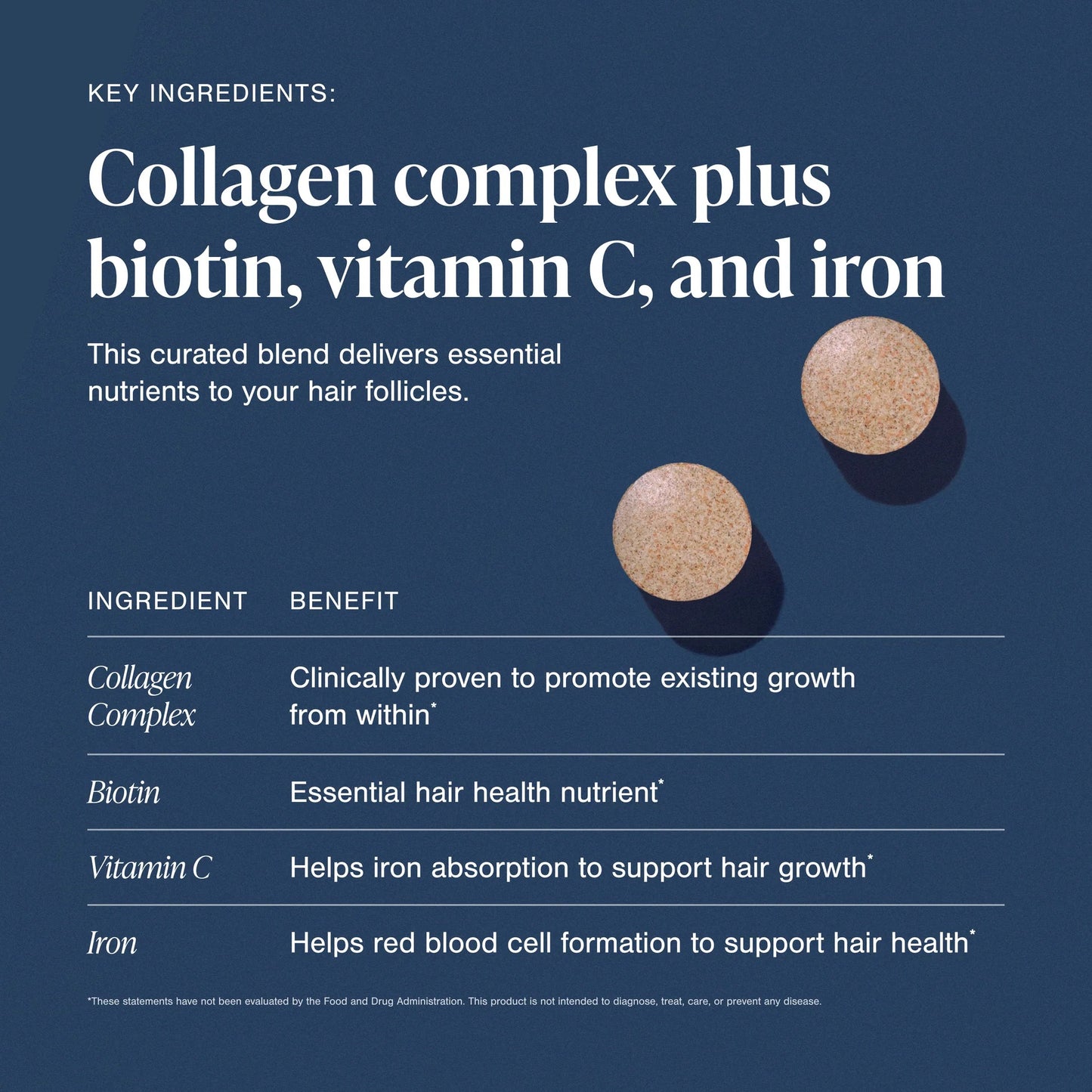 Viviscal Hair Growth Supplements for Women, Thicker Fuller Hair Support for Thinning Hair and Hair Loss, with Biotin and Marine Collagen, Drug-Free